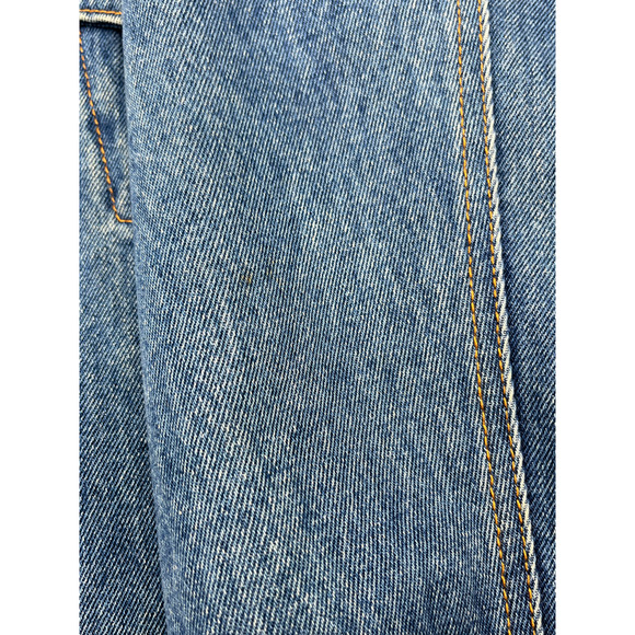 Vintage Universal Studios Men's Size L Embordered Button Up Demin Jacket - Picture 7 of 9